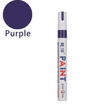Load image into Gallery viewer, 13 Colors White Waterproof Rubber Permanent Paint Marker Pen Car Tyre Tread Environmental Tire Painting Dropshipping
