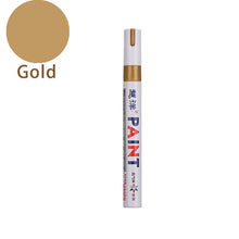 Load image into Gallery viewer, 13 Colors White Waterproof Rubber Permanent Paint Marker Pen Car Tyre Tread Environmental Tire Painting Dropshipping
